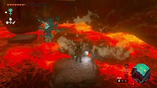 TotK Fire Temple 1F (North) Lock Easy