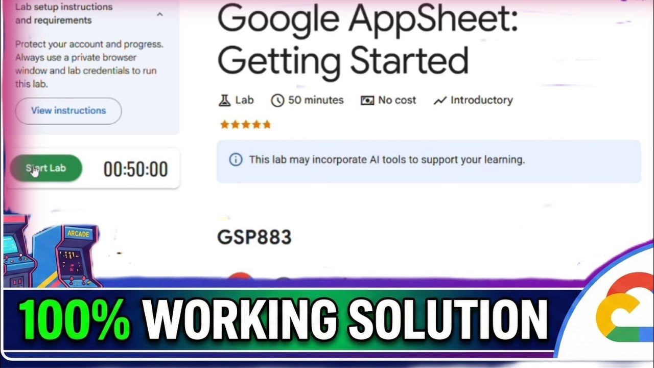 Google Appsheet || Google arcade games 2025 - YouTube