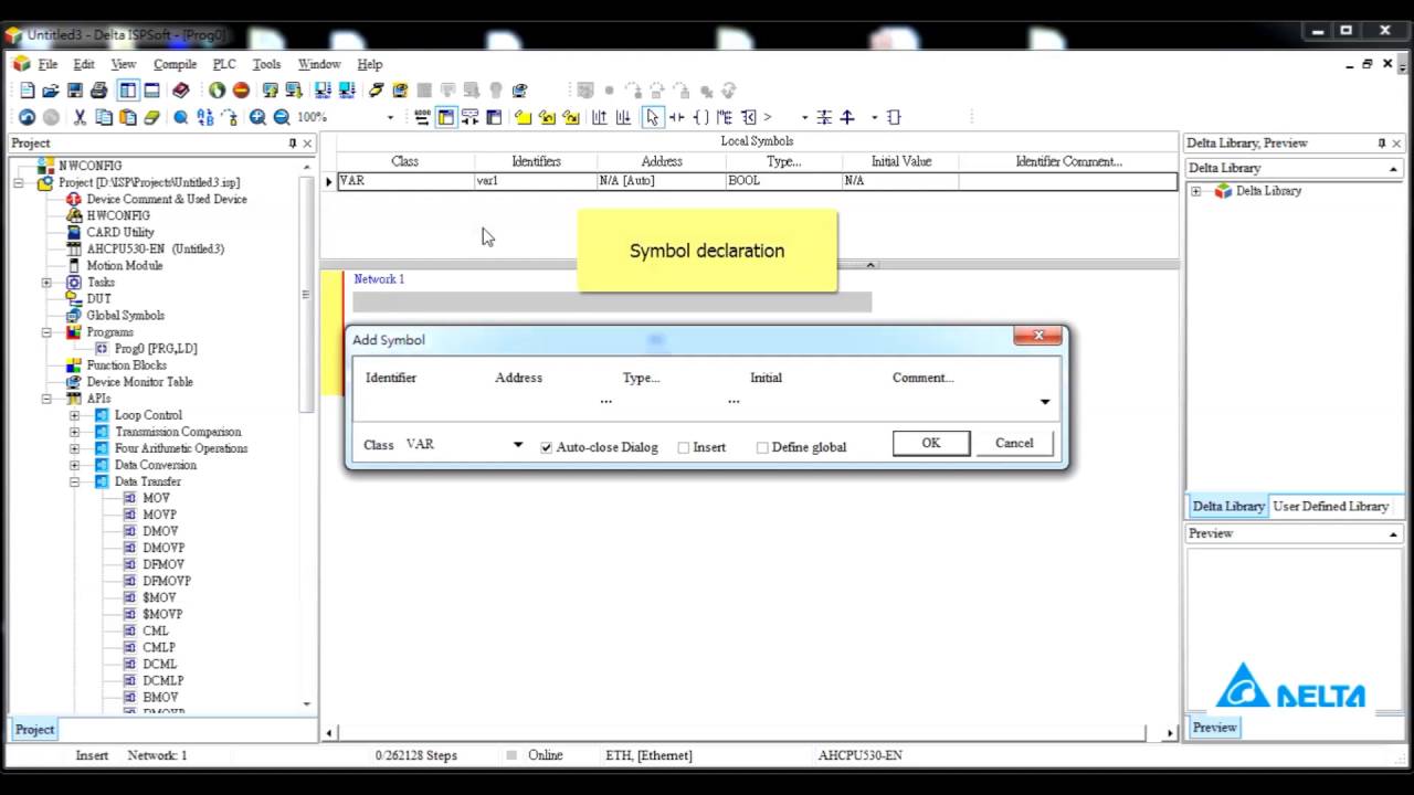 03 LD+ | Delta Industrial Automation - Tutorial