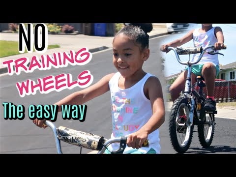 How To Ride A Bike WITHOUT Training Wheels (The EASY way)