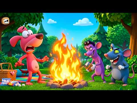Dog’s Outdoor Picnic Turns into a Disaster! : Dog vs Rats | Doggy Don | Rat A Tat