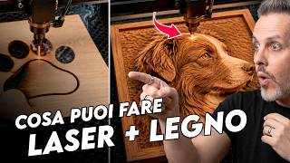 Tutto quello che puoi fare con un laser sul LEGNO