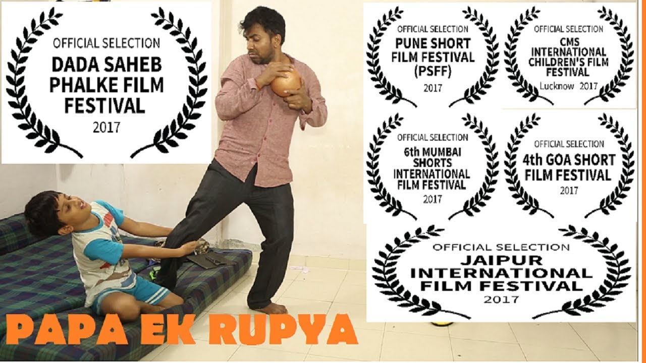 Ek Rupya Papa Ek Rupya | Best short film | silent short film - YouTube