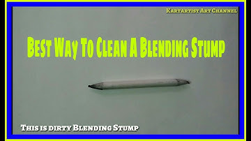 How To Clean A Blending Stump