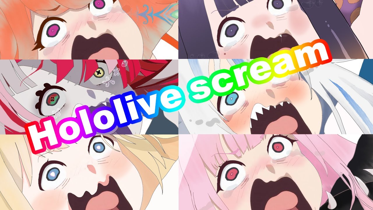 Hololive Scream Meme - YouTube