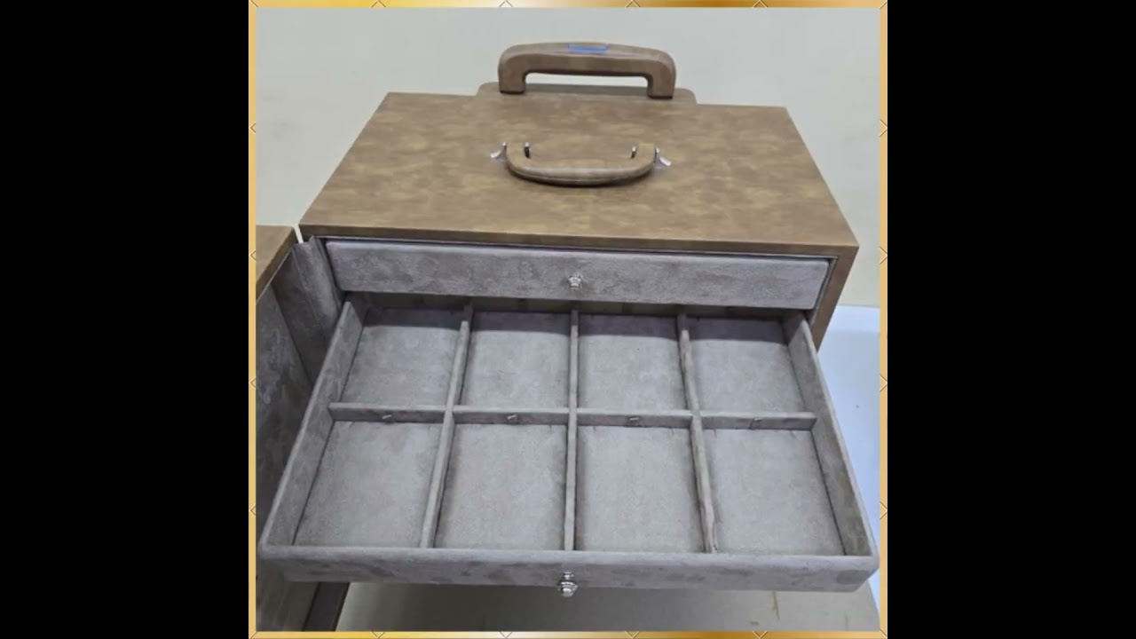 luxury jewellery safe box 