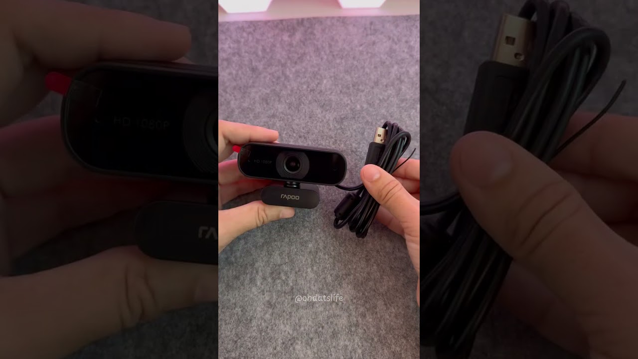 This Is A Rapoo C260 Usb Full Hd Webcam.
