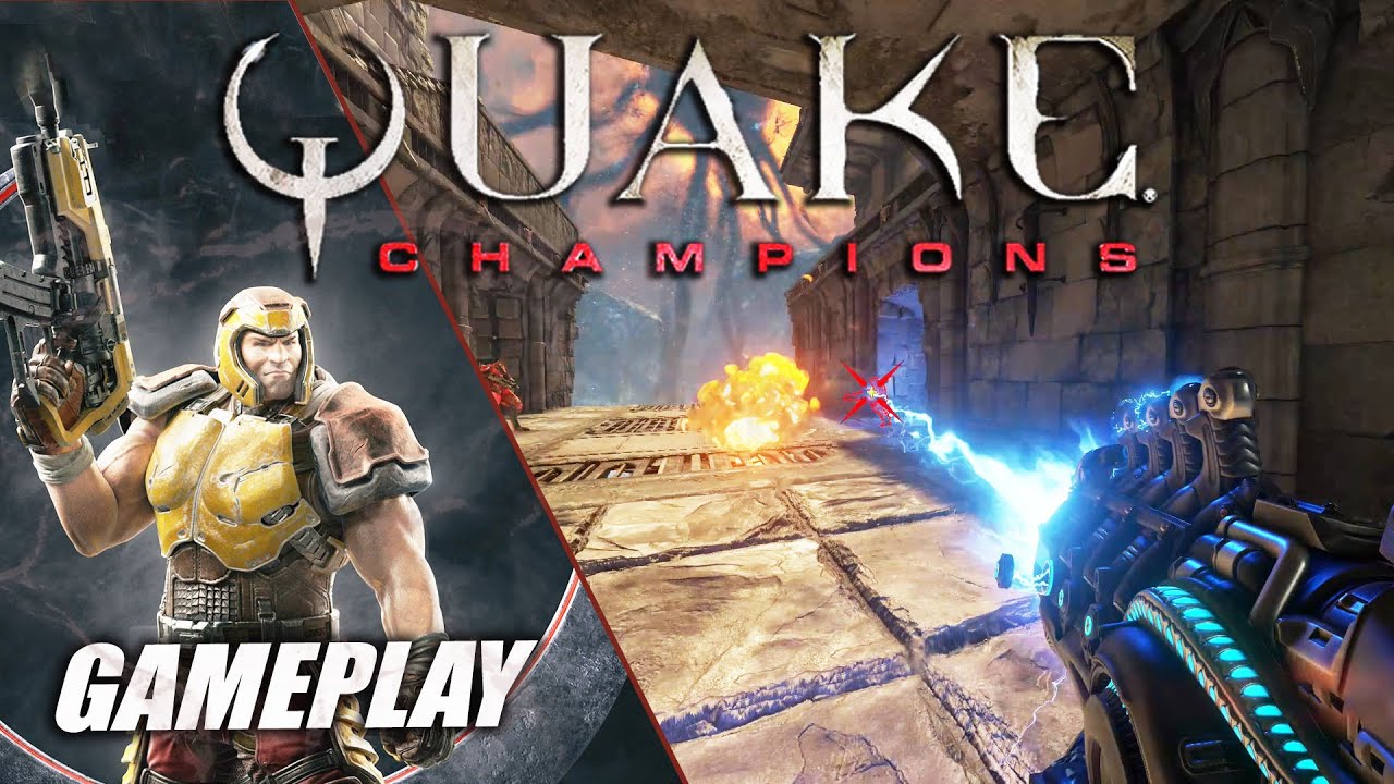 Ranger Reporting from The Molten Falls / Quake Champions Gameplay PC No Commentary