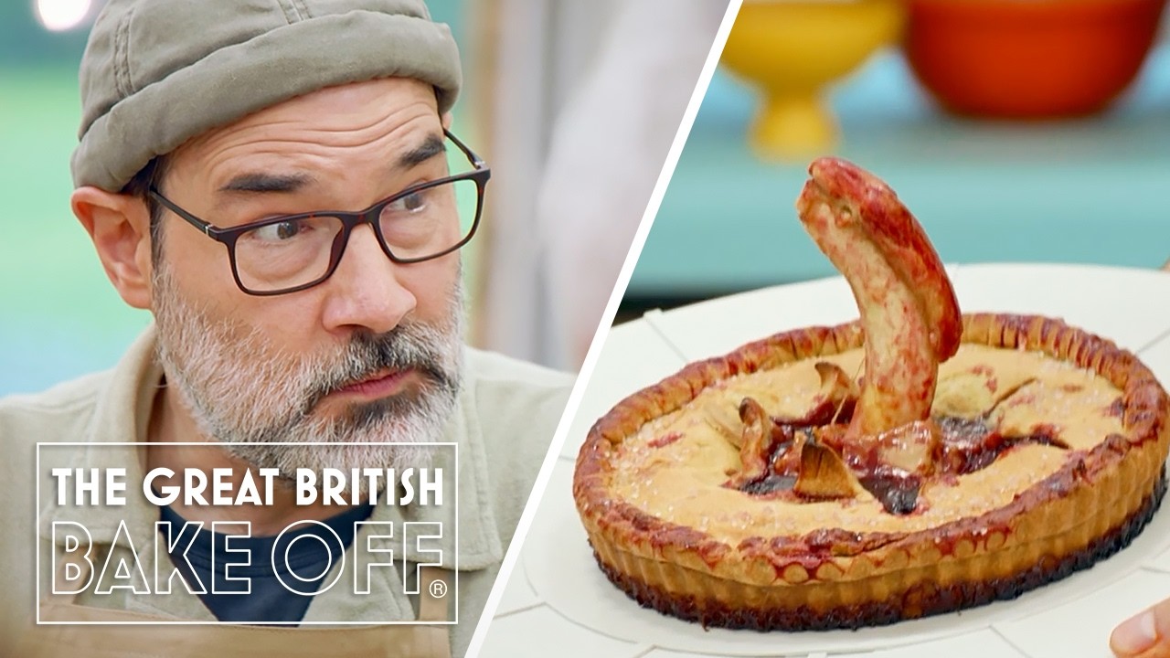 Пирог Адама Бакстона, вдохновлённый «Чужими» 👀 | Грандиозный конкурс выпечки против рака