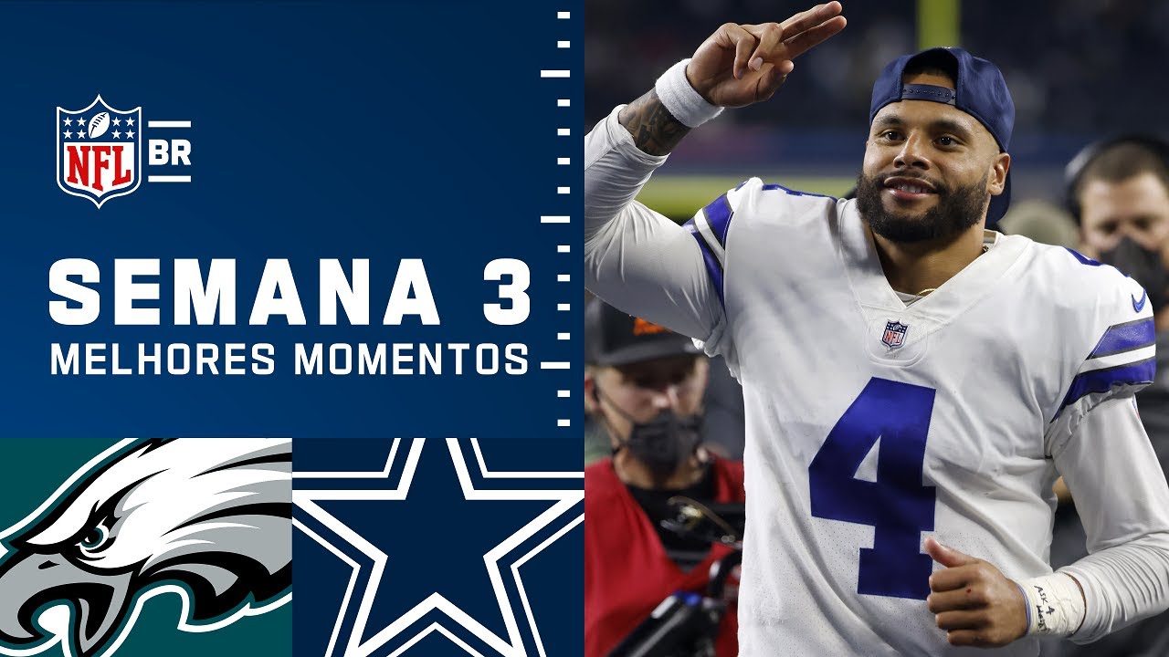 Melhores momentos para Philadelphia Eagles x Dallas Cowboys pela