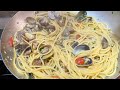 Spaghetti a vongole pasta con vongole