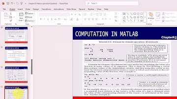 Lecture-19| Computation in MATLAB| Matrices Operation| Multiplication Division Exponential 