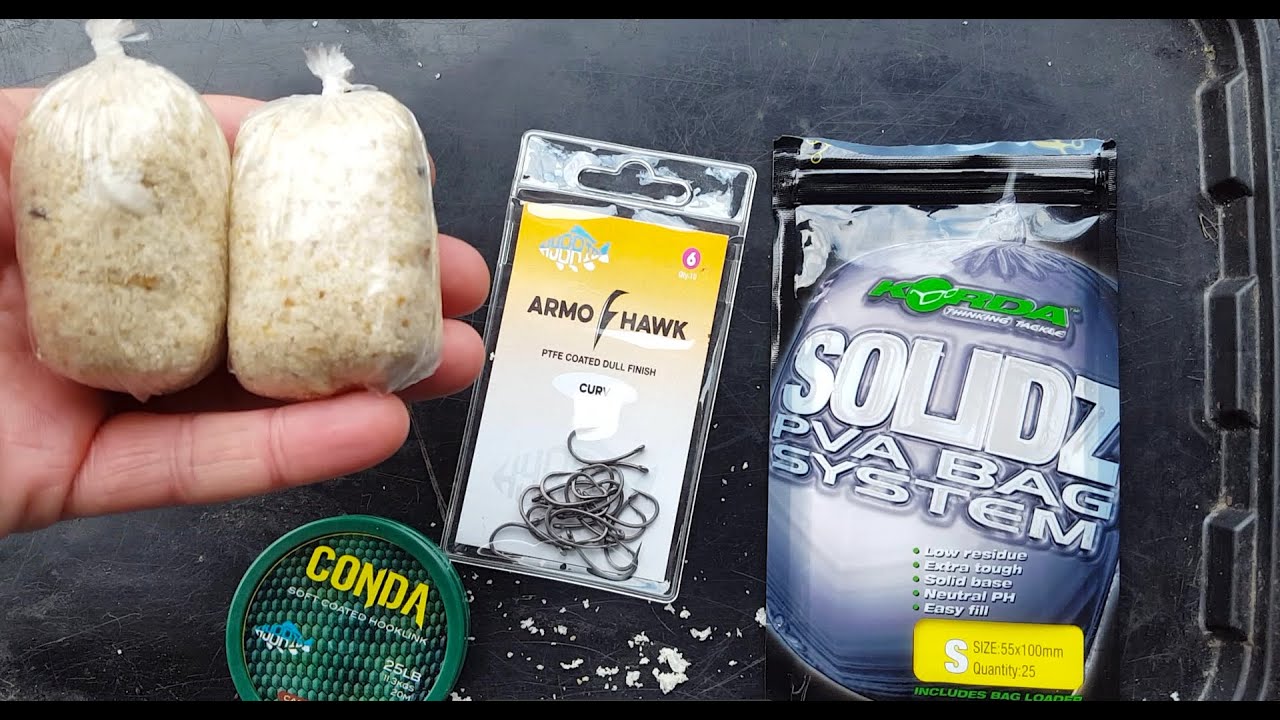 Full 4 inch Rig tutorial for PVA Bags!‼️⚠️🎣🎣 #carp #carpfishing #car