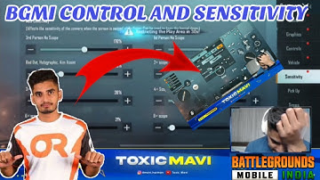 MAVI BGMI CONTROL | MAVI BGMI SENSITIVITY | MAVI BGMI CONTROL AND SENSITIVITY | TOXIC MAVI