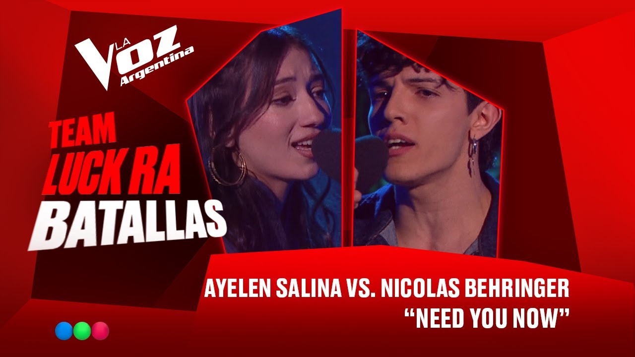 Ayelén Desirée Salina vs. Nicolás Behringer - "Need you now" - Batallas - La Voz Argentina 2025
