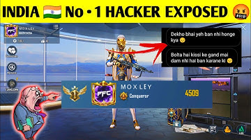 INDIA 🇮🇳 No • 1 HACKER EXPOSED 🤬 || solo conqueror bgmi 🇮🇳