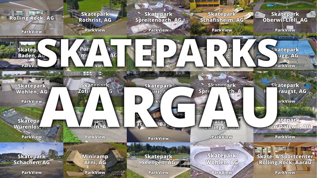 Skateparks im Kanton Aargau (AG)