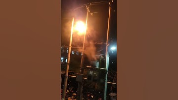 Why Transformer Discharging Oil and Going to Blast #transformer  #powertransformer