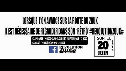 RÉVOLUTION ZOUK RDV VENDREDI 20 JUIN 2014