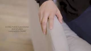 merced glider & ottoman