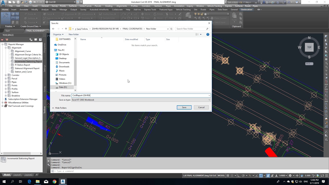 how to Create Alignment from object in Civil 3D 2019 Bangla - YouTube
