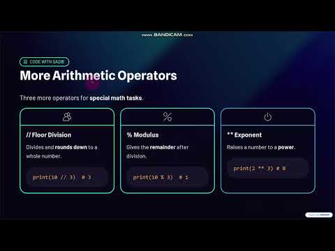 python in pashto #10 operators