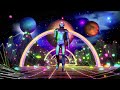 10 Hours 4K Disco Light Synthwave Walking Man – Hypnotic Background for Chill & Party Vibes