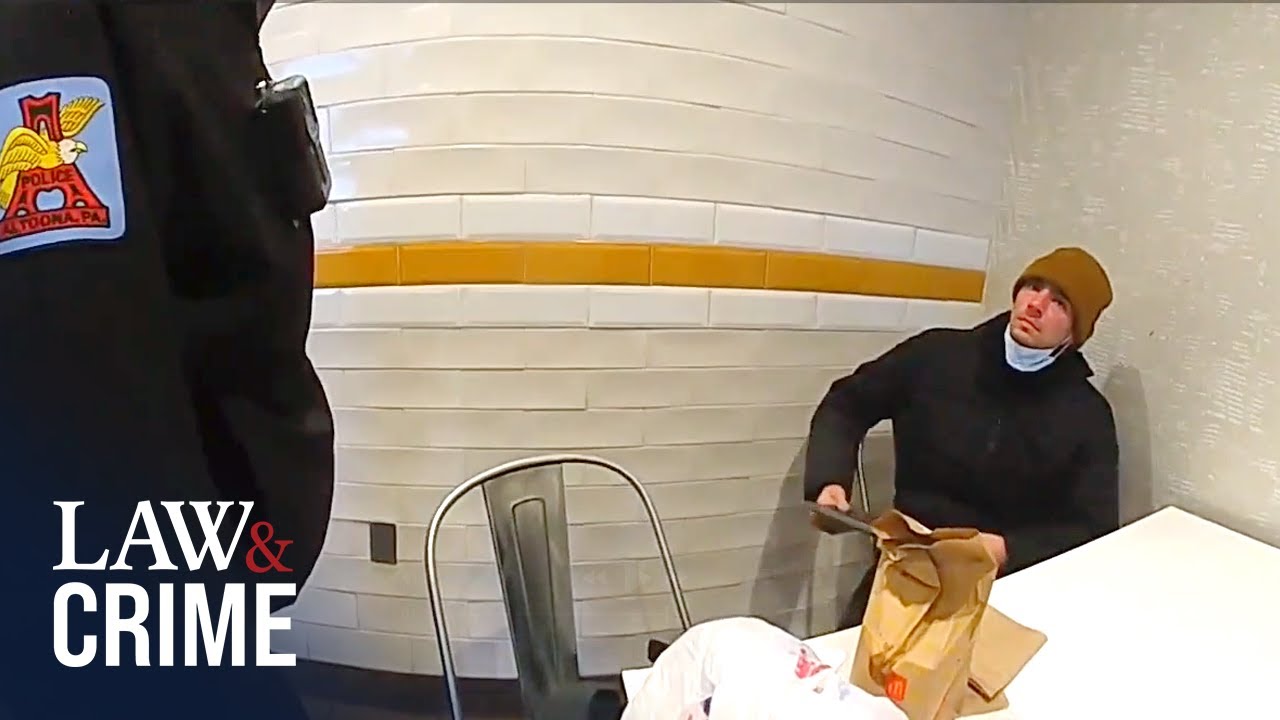 Арест Луиджи Манджоне в «Макдоналдсе» заснят на нательную камеру