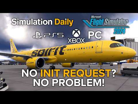 Microsoft Flight Simulator 2024 - How to Fix No "Init Request" on Default Airbus With SimBrief