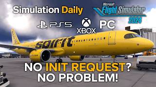 Microsoft Flight Simulator 2024 - How to Fix No "Init Request" on Default Airbus With SimBrief