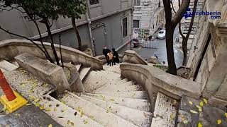 Kamondo Merdivenlerinden Tophaneye Yağmurlu Bir Günde Güzel Bir İstanbul Gezisi Yapıyoruz.