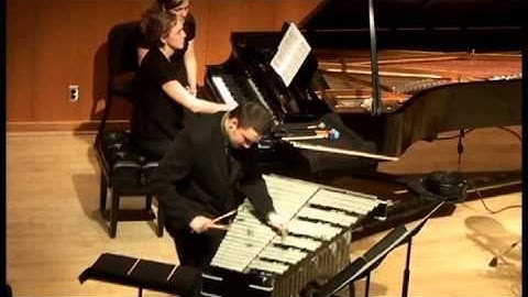 4. "Concerto pour Vibraphone" mvt. 2 by Emmanuel Sejourne: Vibraphone and Piano