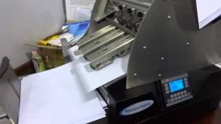 Friction feeder - Vacuumatic TCF - Counting Customer envelopes Part 1