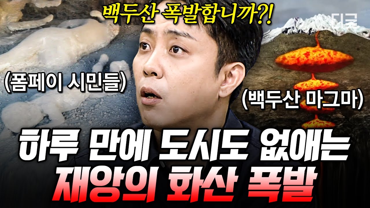 [#벌거벗은세계사] 도시를 하루 만에 멸망시키는 화산 분화의 파괴력💥 자연의 무서움을 보여주는 ‘폼페이’ 최후의 날 사람들의 마지막 모습!