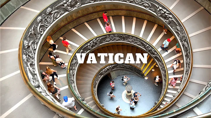 [4K] Vatican City : Walking Tour of St. Peter's Ba...