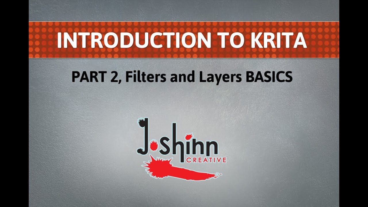 Introduction to Krita Part 2 - YouTube