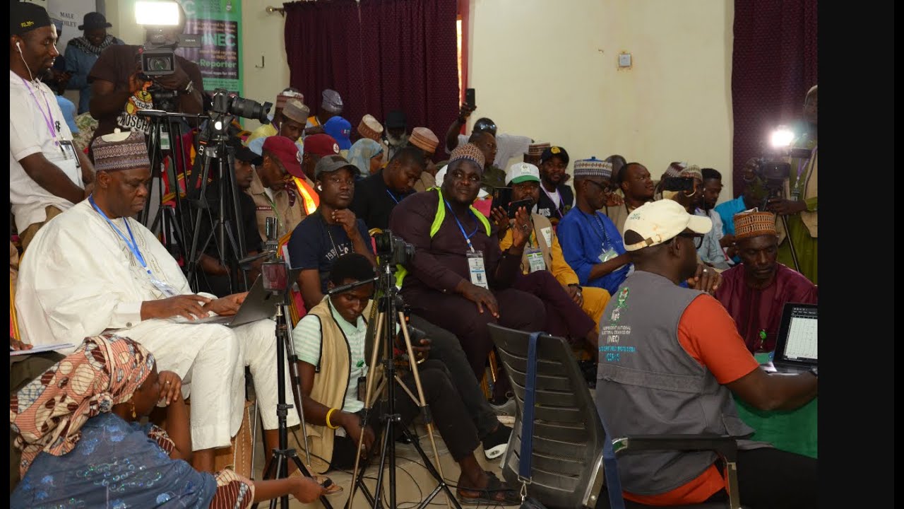 Live From INEC Collation Centre Kano YouTube
