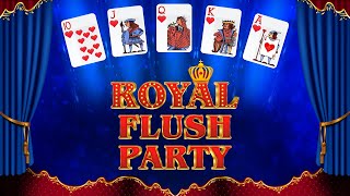 Royal Flush Party Deluxe | HTML 5 Mobile and PC Video Poker | CasinoWebScripts