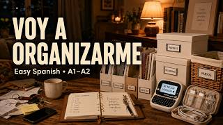 Learn Spanish While Relaxing A1–A2 | Why Buying Organizers Feels Like Progress screenshot 5