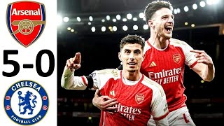 Арсенал разгромил Челси! Без шансов! Арсенал - Челси Обзор Голы Arsenal Chelsea Highligths All Goals