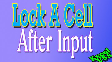 Lock a Cell for Editing IMMEDIATELY After Changing it - Excel VBA Is Fun - Speedtip!