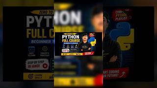 ⚡ Sirf 30 Din Me Python Seekho! 16 June Se Complete Course FREE 🎯 #PythonCourse subscribe to channel