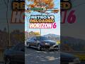 Retro vs Reloaded In Forza Horizon 6