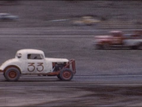1953 or 1954 Aztec Speedway- Aztec, New Mexico Stock Car Race