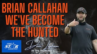 Cincinnati Bengals OC Brian Callahan We've Become The Hunted on In The Trenches with Dave Lapham