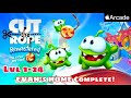 CUT THE ROPE REMASTERED | Apple Arcade | First Gameplay | Level 1-24 | Stage 1: Evan's Home Complete