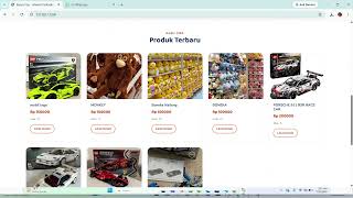 UAS Pemrograman Berorientasi Objek | Sistem TOKO MAINAN ONLINE Berbasis Django