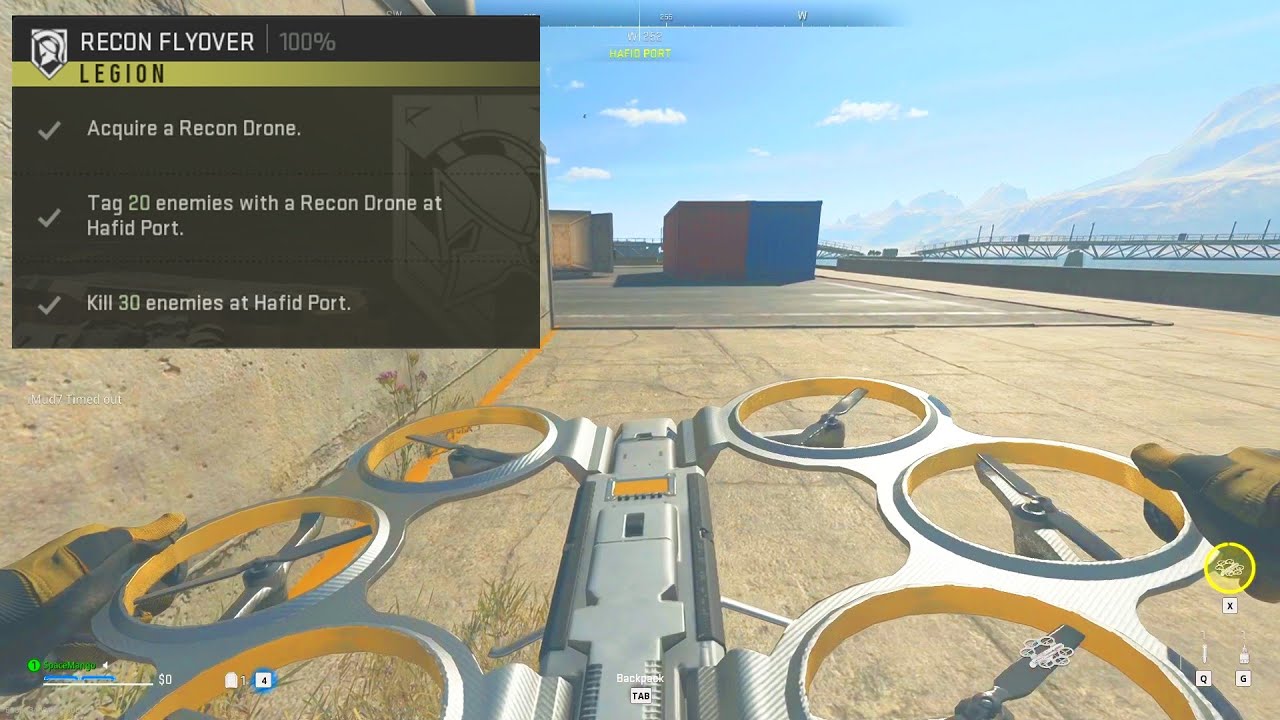 DMZ Mission Recon Drone At Hafid Port YouTube