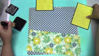 Scrapbooking Process Video 5-7 Layout System Using Phi (1.618) and Echo Park