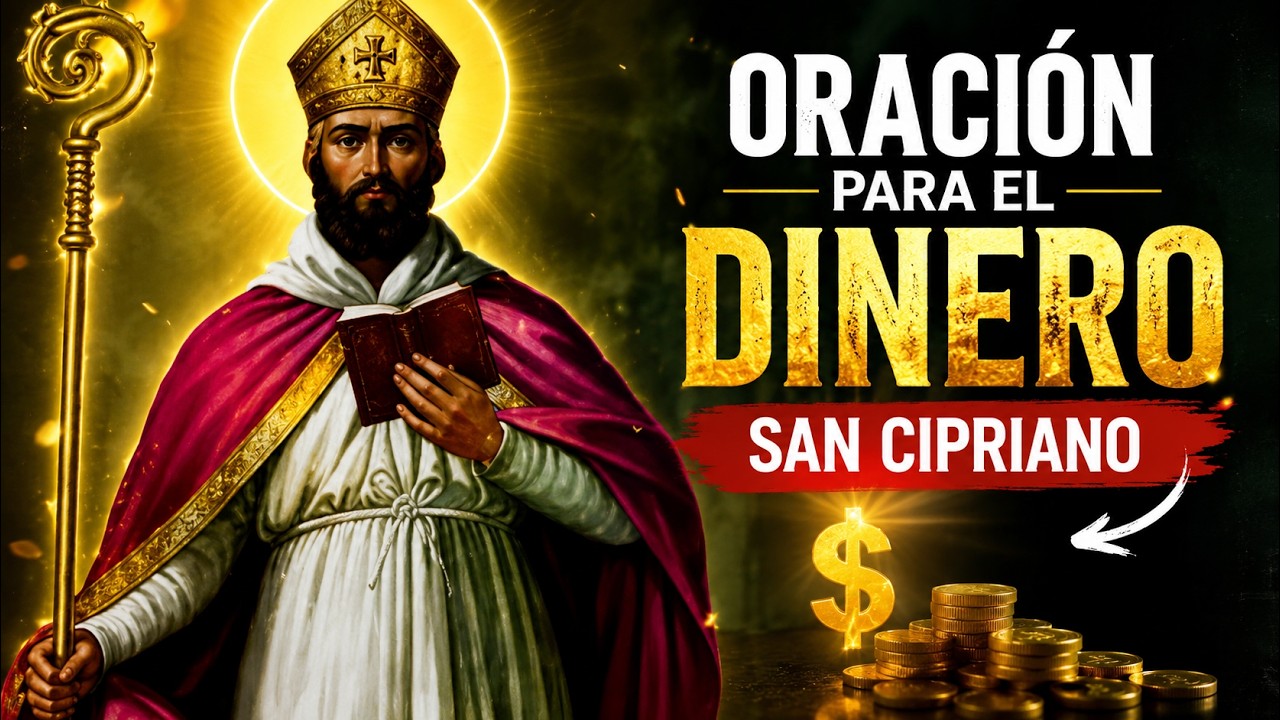 ORACIÓN PARA EL DINERO – SAN CIPRIANO | ORACIÓN ESPIRITUAL - YouTube